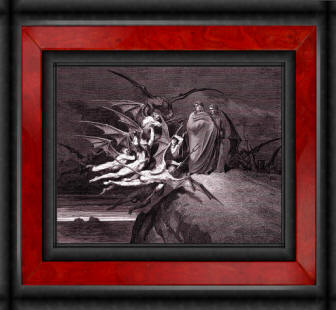 Dore Dante's Inferno Illustration Print Collection by Timecamera 01